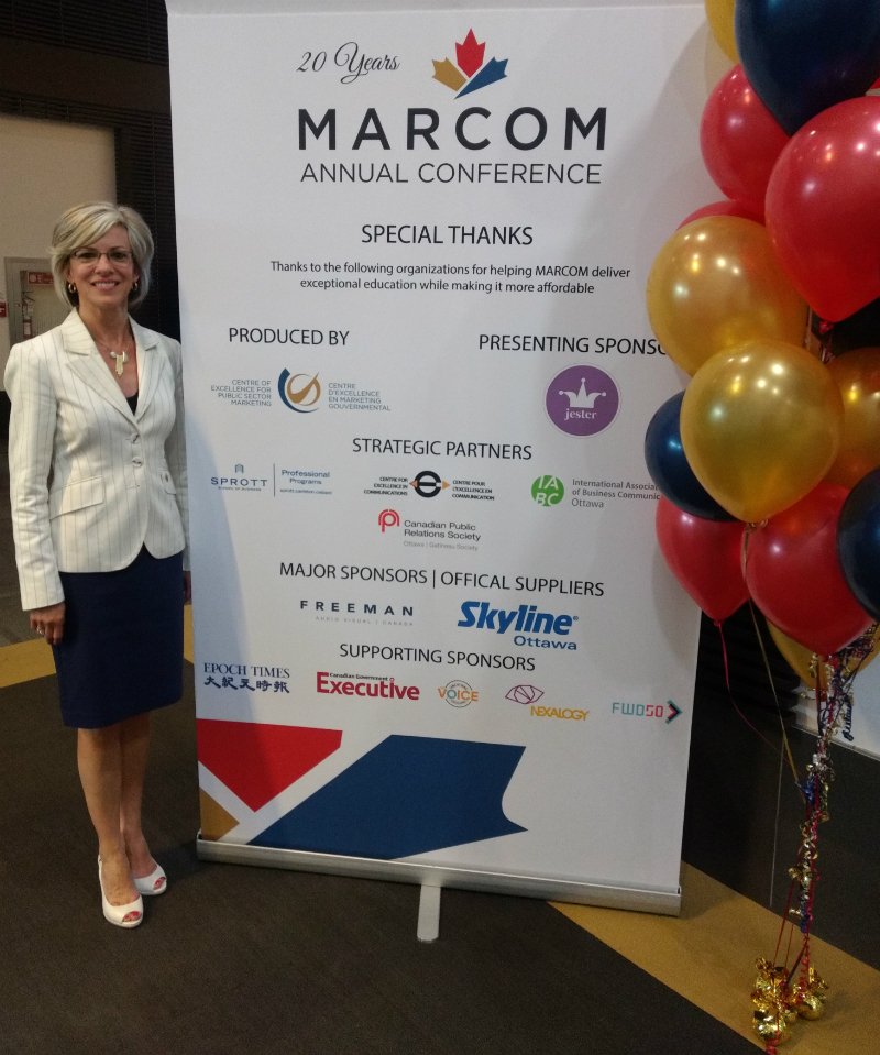 CPRSOttawaGat's tweet photo. Thank you to our #CPRSOttPartner, @clairemills, managing director of the @MARCOMconf. Attention to details, client services leader, event planner extraordinaire - it was a pleasure to collaborate with Claire again this year for the @CEPSM produced annual #MARCOMconf. https://t.co/XQ51GiEW01