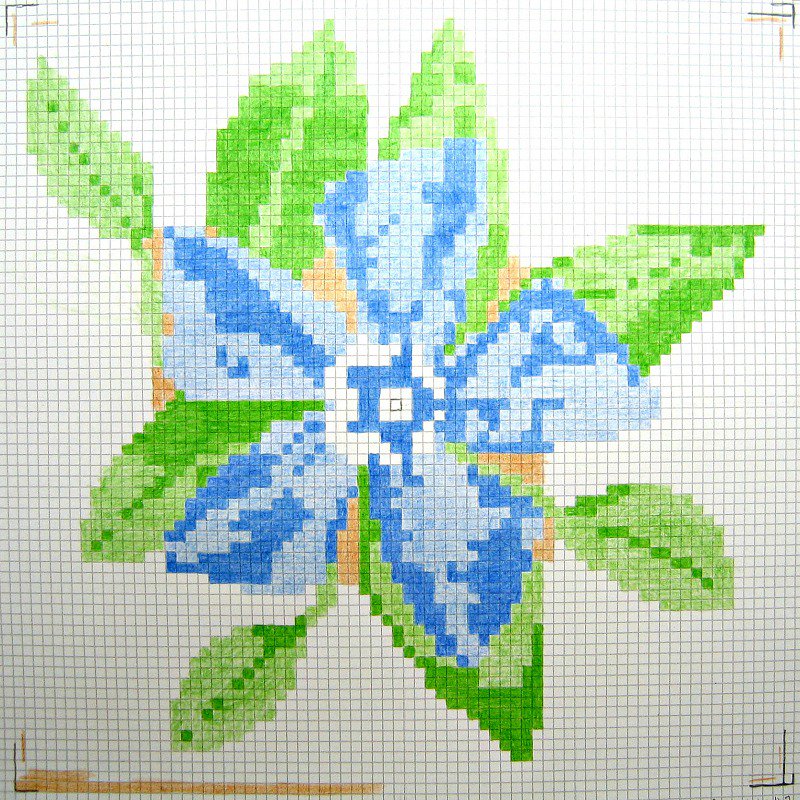 SandyMarie6156's tweet image. Uploading videos takes time. My last one (early this morning) took 4 hours. What do I do? I go back to work on my Periwinkle Graph Pattern. I do this, by hand, with color pencils. I made some good progress this morning :-) #art #drawings #graphpatterns