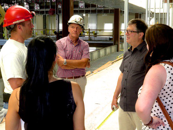 WestportLibrary's tweet image. We can barely recognize the Great Hall with all of the progress being done on the #TransformationProject! For updates and more behind-the-scenes photos by Dick Frank, check out wltransformationproject.org. #TransformationTuesday