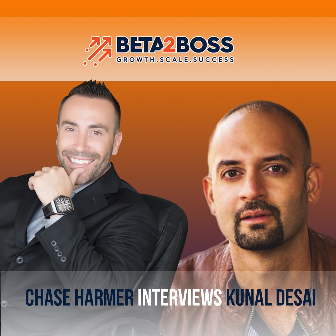 ChaseHarmerr's tweet photo. Tune in to a new episode or #BETA2BOSS to hear our awesome interview with @kunal00 live right now, watch here!! >> https://t.co/vMnyJayGRj https://t.co/CcLXTFv7IQ