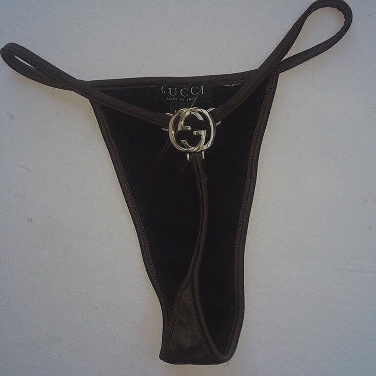 gucci thong underwear