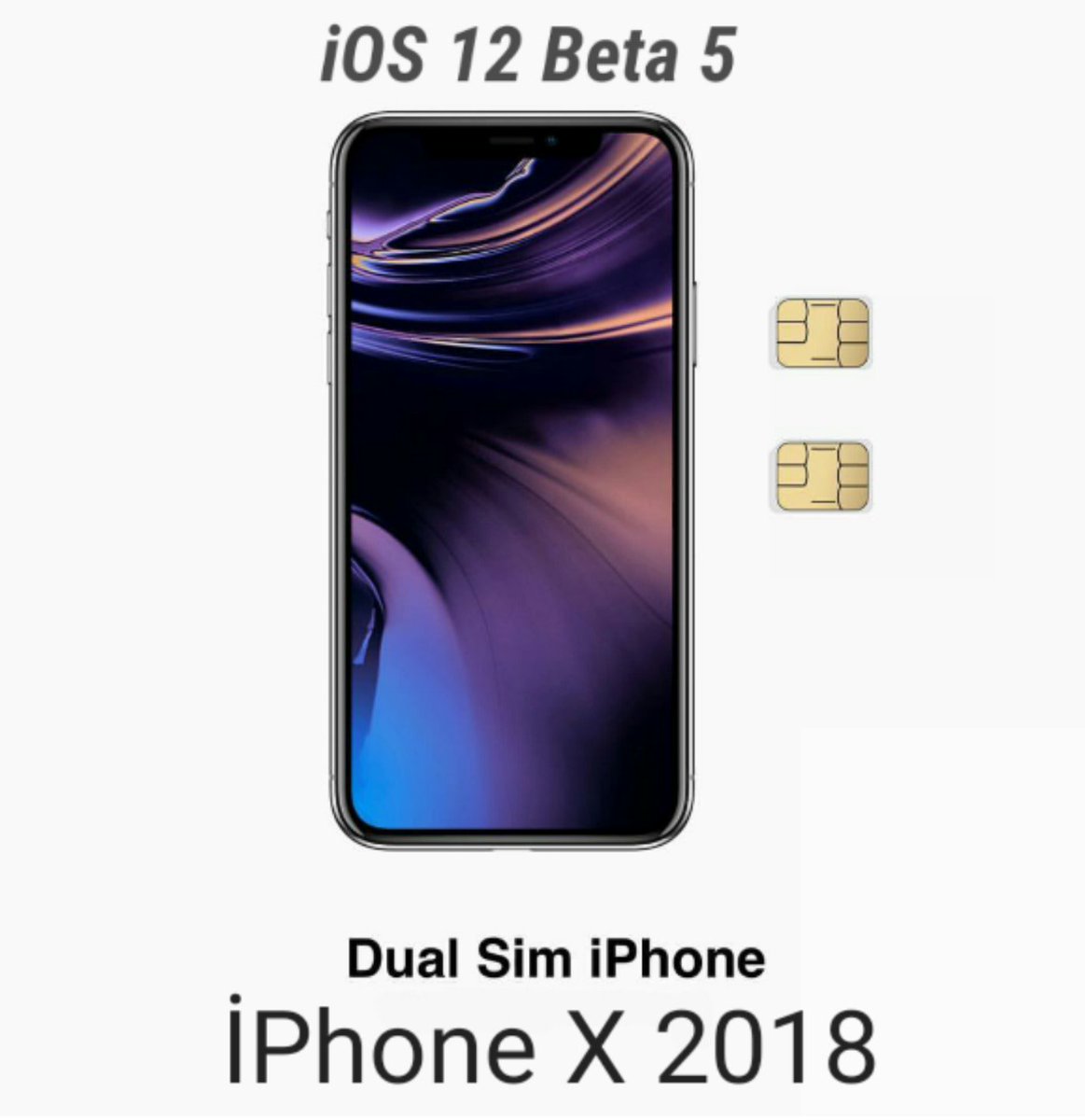TechnoBilgi_Net's tweet photo. İOS 12 Beta 5'te sürpriz Eylül'de gelecek iPhone modelinde çift sim desteği ortata çıktı.

#Apple #iphone #iphonex #iphone10 #ios12 #beta #beta5 #dualsim #iphonedualsim https://t.co/wXk130reVS