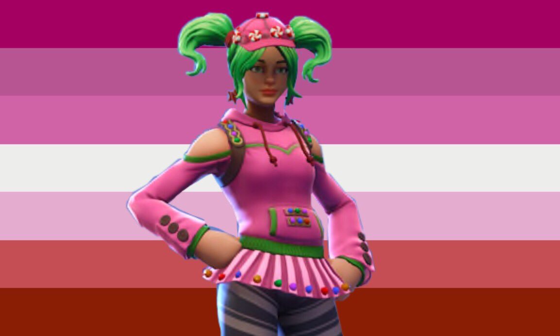 LeeWrxtes's tweet photo. @YourFavoriteCh4 Zoey from Fortnite is a lesbian. 👌 https://t.co/ArXBGmKyma