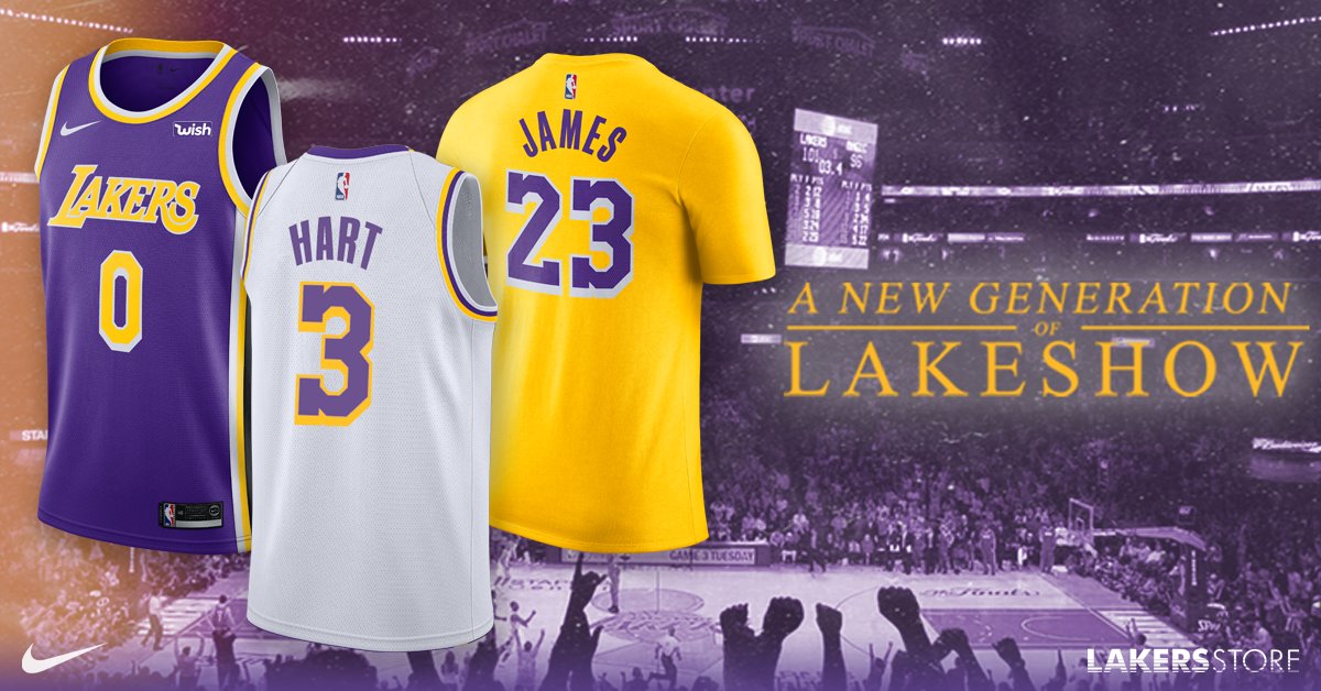 Lakers Unveil New Uniforms for 201819 Season