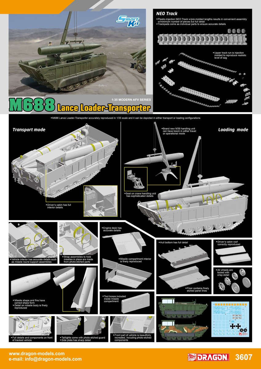 DragonUSA's tweet photo. New Dragon Models Arrivals! Ready To Ship! Shop Now!
 For More information: https://t.co/d34717EBGV 
#dragonusaonline #modelkits #modeltanks #M688 https://t.co/1tbC2eFyLQ