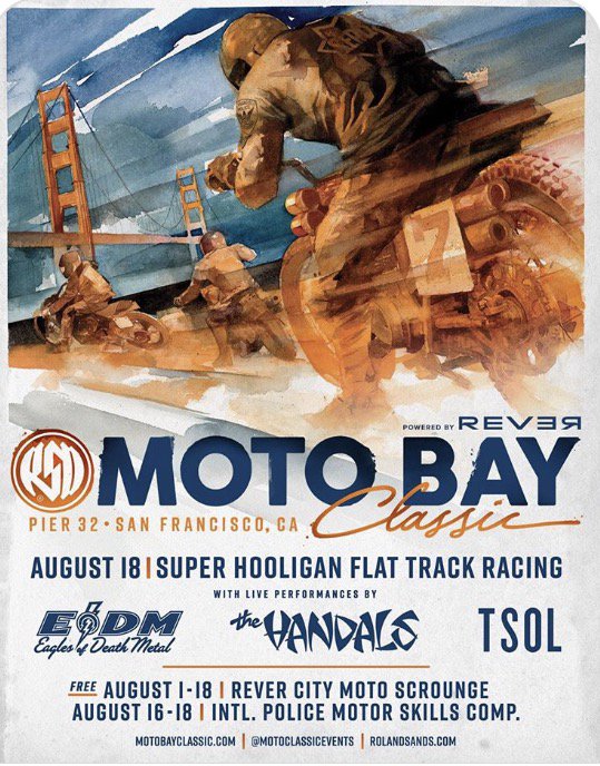 RideDunlop's tweet image. Dunlop is stoked to be a part of the #MotoBay action! Come and check out Round 7 of the #superhooligans Flat Track series during the Moto Bay Classic, plus many other fun, family friendly events! Check out: motobayclassic.com now for more details.