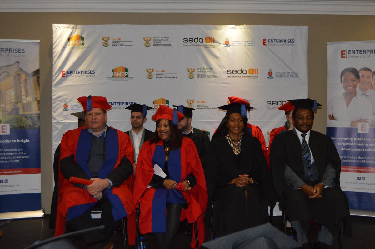 sedfa_dsbd's tweet photo. IGMPD was established with the aim to capacitate incuabtion managers with governance and management skills. The launch was marked with a graduation of the first cohort of incubation managers who completed the course during the 2017 academic year. https://t.co/m0zfDvMXNU