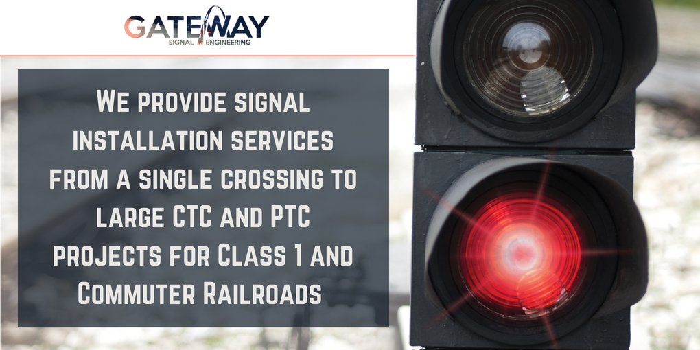 GatewaySignal's tweet photo. We provide material, installation, testing, and maintenance services for railroads. Learn more about the services we offer at https://t.co/W0oRYeGdtP! https://t.co/WREaTgkaAh