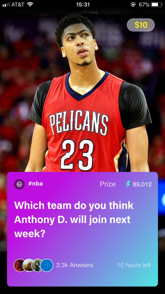 sportfun07's tweet photo. @DopeLibido Hi! You like making sports prediction? No request for deposit! Make your prediction and win real money!💰 Come on join the beta list for updates!
Win your money💵 now 🔜 https://t.co/hrT0LMn4E2 https://t.co/tupedYF5oS