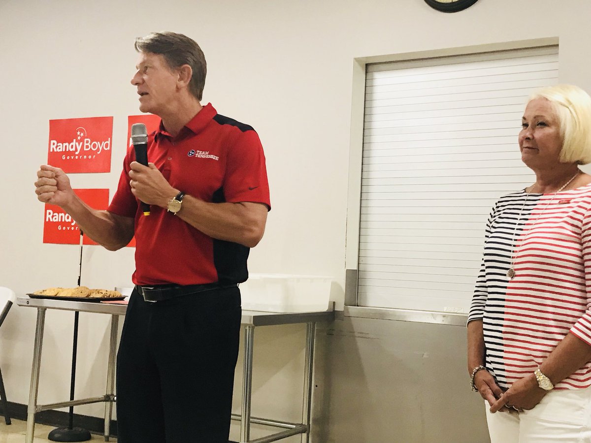 Happening right now!  @randyboyd & Jenny are visiting the Lebanon Senior Center in Wilson County. Thank you for being the ONLY candidate to take time to visit with our #GreatestGeneration  #RandyBoydTNGovernor #RandyBoyd #RunWithRandy
