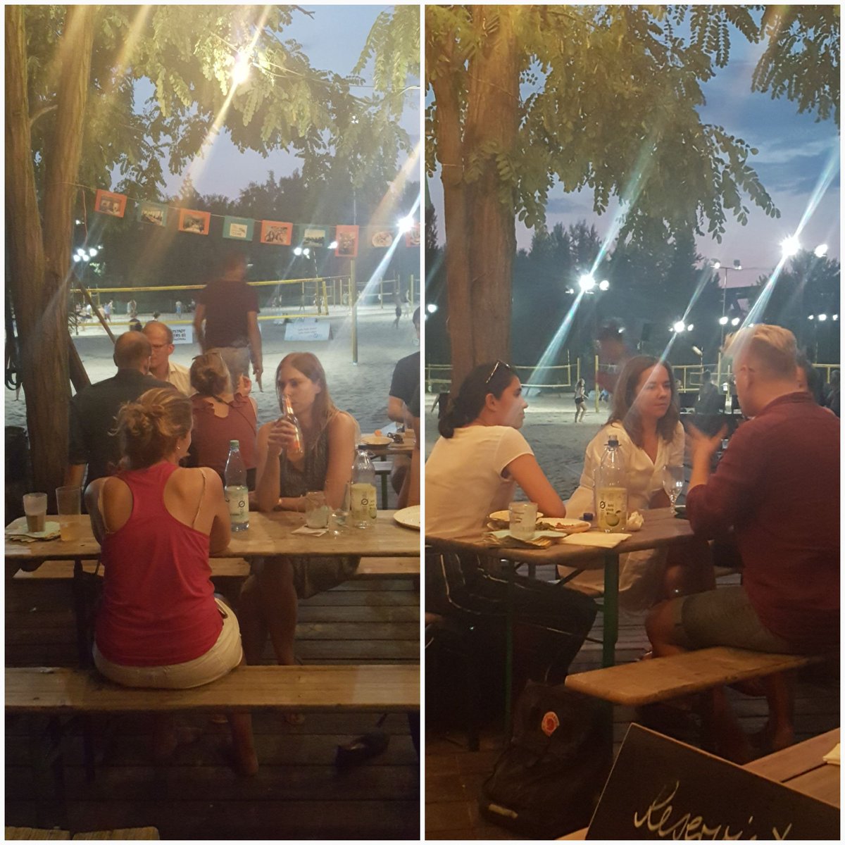 degepolCOM's tweet photo. Das Buffet ist leer, aber bei kühlem Bier harren wir auch bei 31 Grad noch aus 🍻🍻💪
#COM2SunFun #COMJourFixe https://t.co/MciSzR3eWd