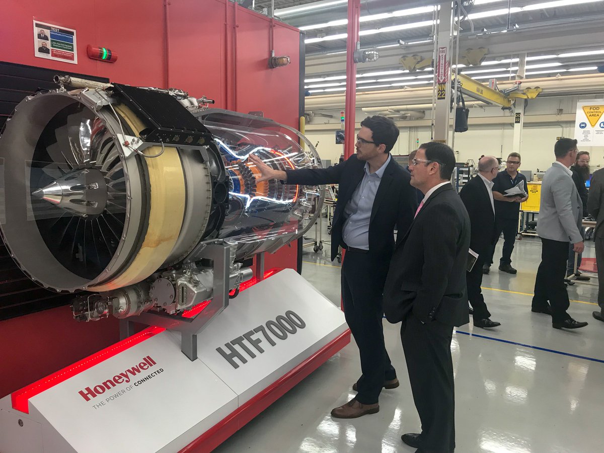 DougDucey's tweet photo. Thank you to the hardworking employees of @honeywell_aero for their questions and engaging discussion. We talked about continuing to grow Arizona’s economy, strengthening public education, and building safer communities #SecureAZ https://t.co/BtSNyUQajR