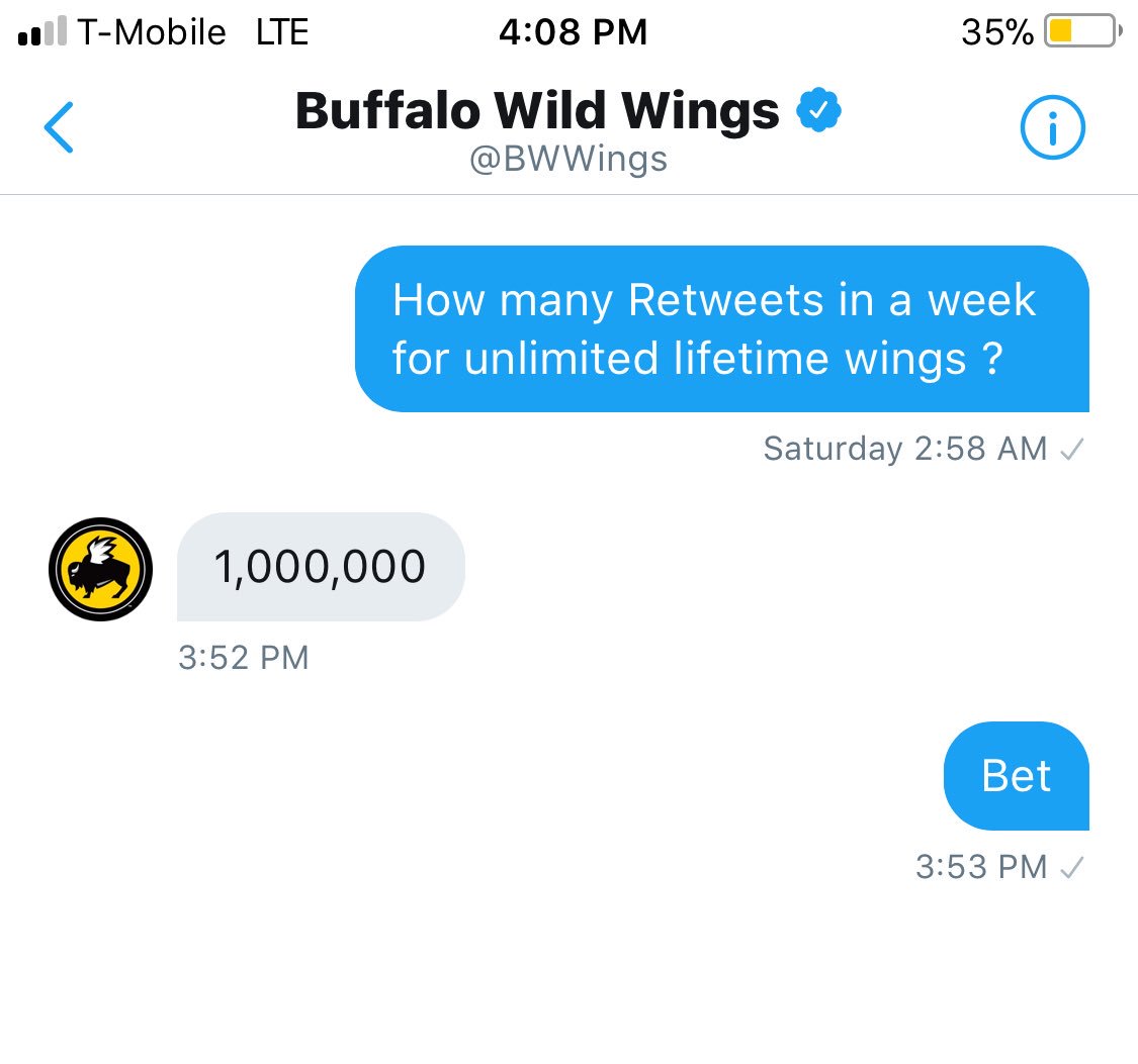 CrizFN's tweet photo. Unlimited Lifetime wings. Help me out! https://t.co/Ok8ikFGWID