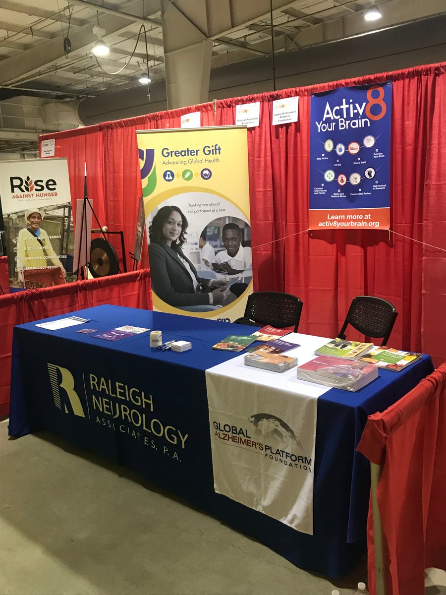GAP_Foundation's tweet photo. GAP can't wait to meet you, NC State employees, retirees and families! Join us & @RNAResearch_NC at the NC State Employees Wellness & Safety Expo, TOMORROW, 8/1 9am - 3pm. Details, https://t.co/Z7owHiB8VJ. #ClinicalTrials #BrainHealth @Acti_v8YB #StopALZ #WhereIsGAPF https://t.co/YhEyxB0oqa