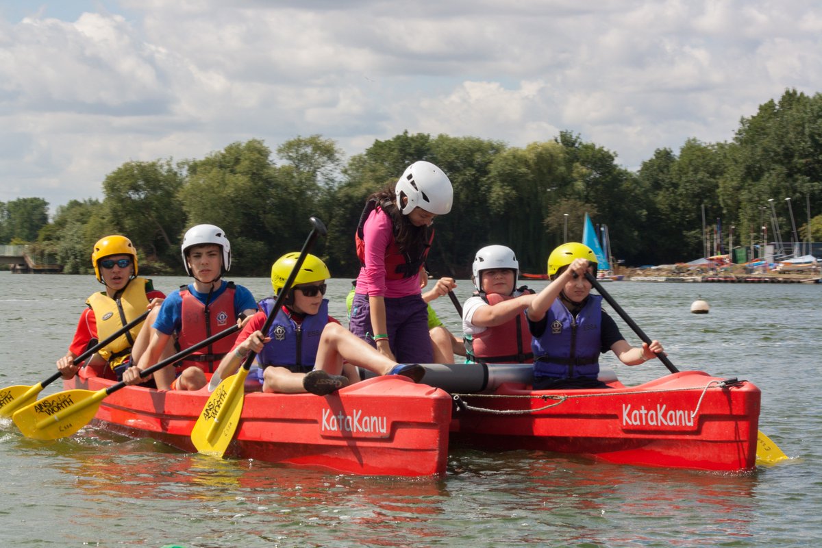 ESSAwatersports's tweet photo. @TolmersCampsite Another good day for water activities @ESSAwatersports :
#katakanu was a very popular choice today, though we had #sailing on both sessions too #CTT2018 https://t.co/IFtt9thEjm