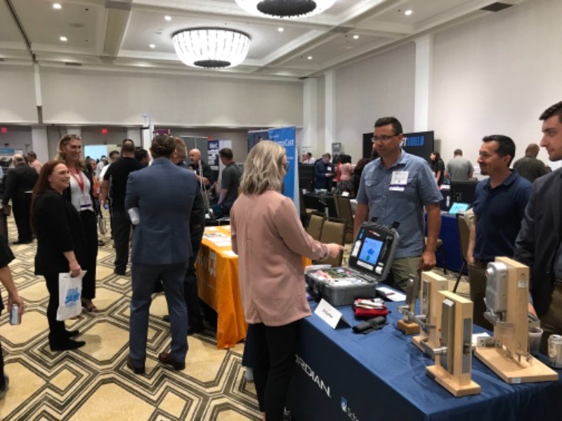 CampusSafetyMag's tweet photo. The sponsor showcase was packed this afternoon at campus Safety Conference West #csc18 #WhatYouDoMatters https://t.co/b0T8p0LUF0