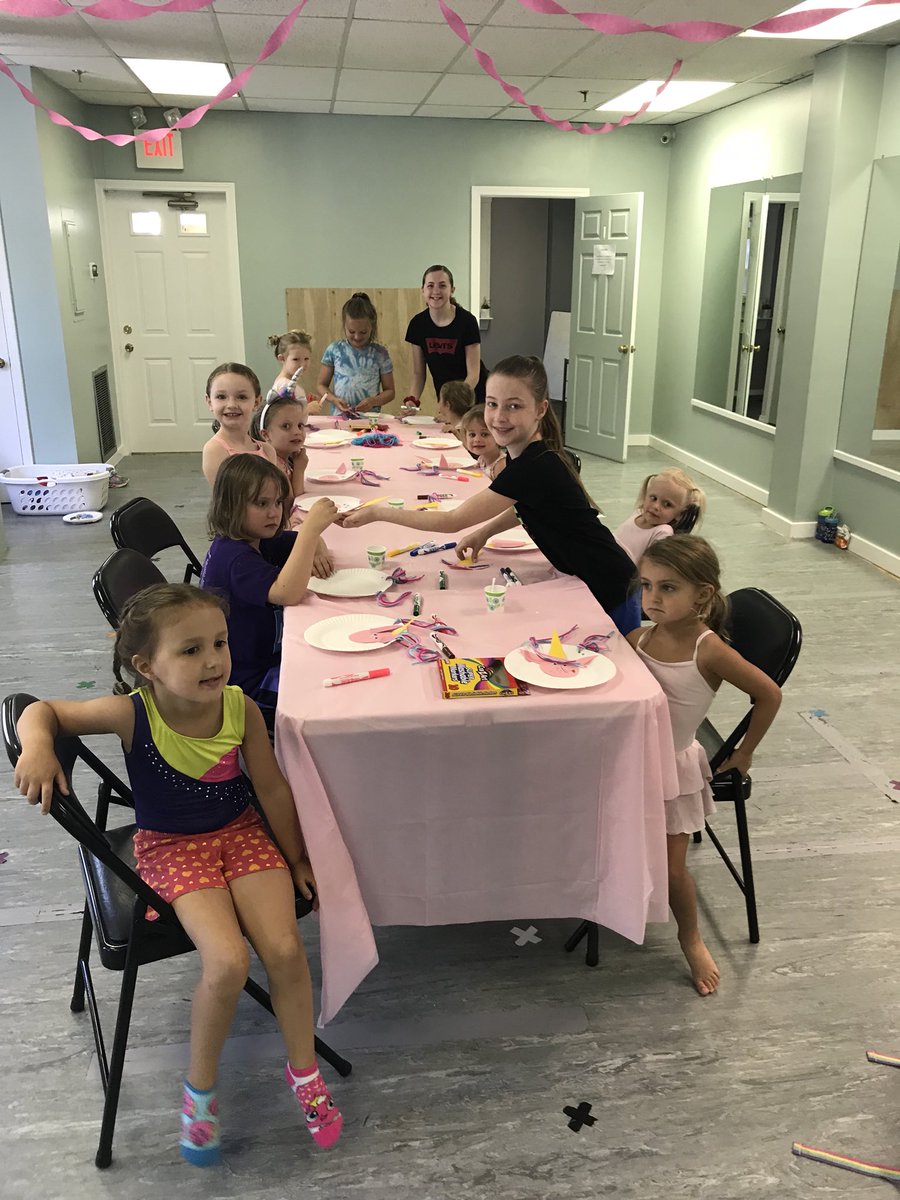 TDC603's tweet photo. So much fun today at day 1 of Unicorn Camp and Acro Camp! 💜💙 #tdc603 #tdcsummer #unicorncamp #acrocamp https://t.co/sqlF96cams