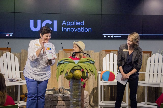 Training the next generation of #StrongSmartBold #entrepreneurs at the #UCICove!

From starting a snow cone business to designing a water repellent dress, these young innovators will surely grow up to become successful future business owners.

@GirlsIncOC #GirlsinSTEM