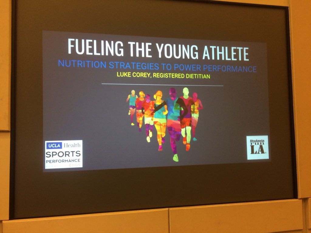 Thank you to <a href="/SRLA/">Students Run LA</a> (Students Run LA) for inviting me to speak to your leaders on how to fuel the youth athlete. You are a great organization with an amazing mission. I’m honored to have been able to contribute to the success of your athletes. <a href="/UCLAHealth/">UCLA Health</a> <a href="/TeamEXOS/">Exos</a>