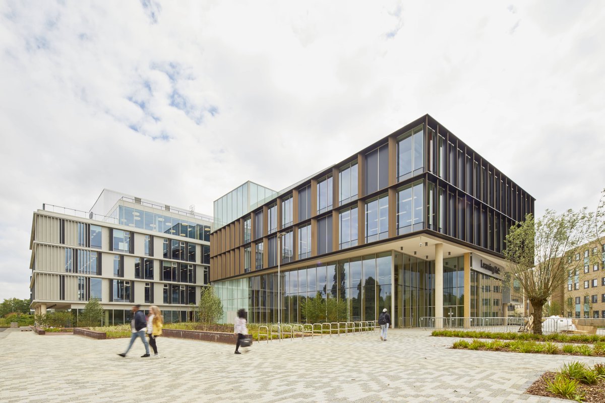 alejandroa's tweet photo. Special day tomorrow at @UniNorthants. 1st August 2018 marks the first working day for many of us at the new Waterside Campus #HelloWaterside @nick_petford https://t.co/yLKdYbF32g