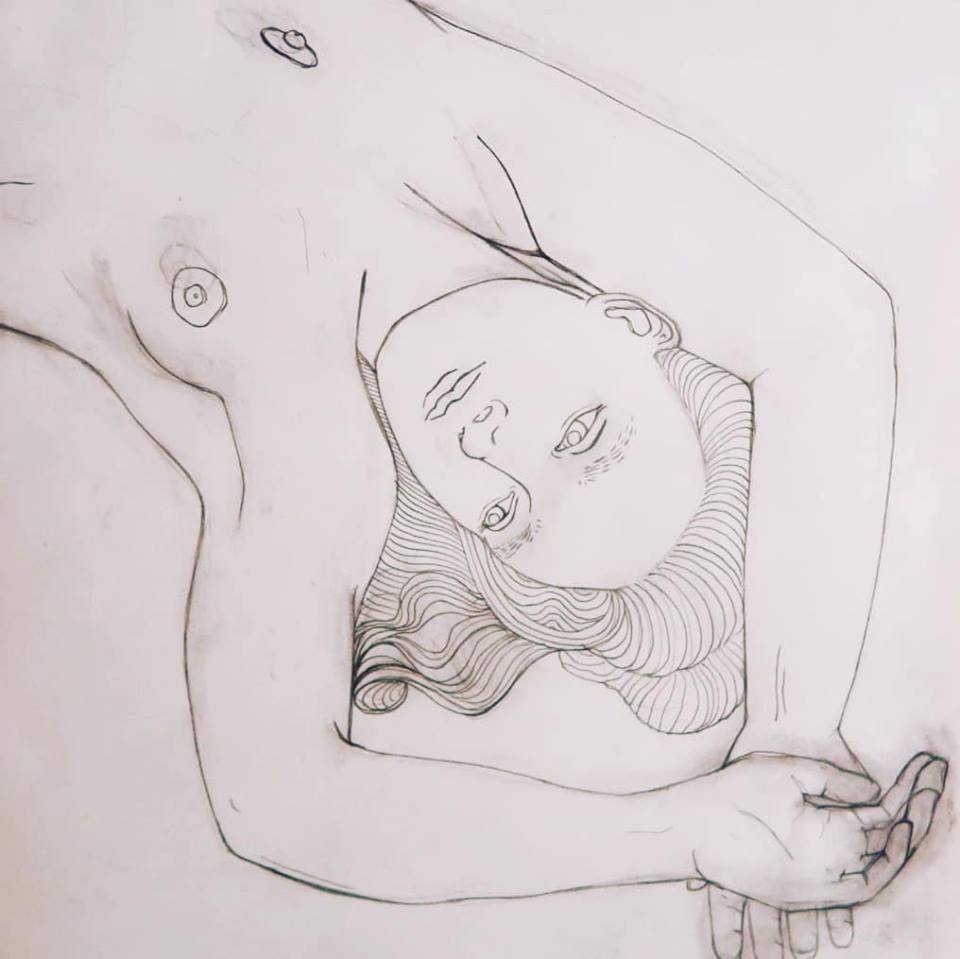 Working on a large print. Here is a fragment of the design.

#drawing #design #nude #figuredrawing #bodylove #linoprints #linocut #worksonpaper #printmaker #printmaking #prints #artprints #southlondon #worksinprogress #ukprintmakers
