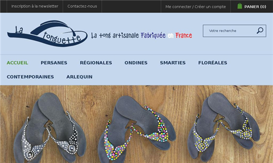 La Tonguette - Tong artisanale fabriquée en France à base de matériaux recyclés francesurf.net/news/la-tongue…