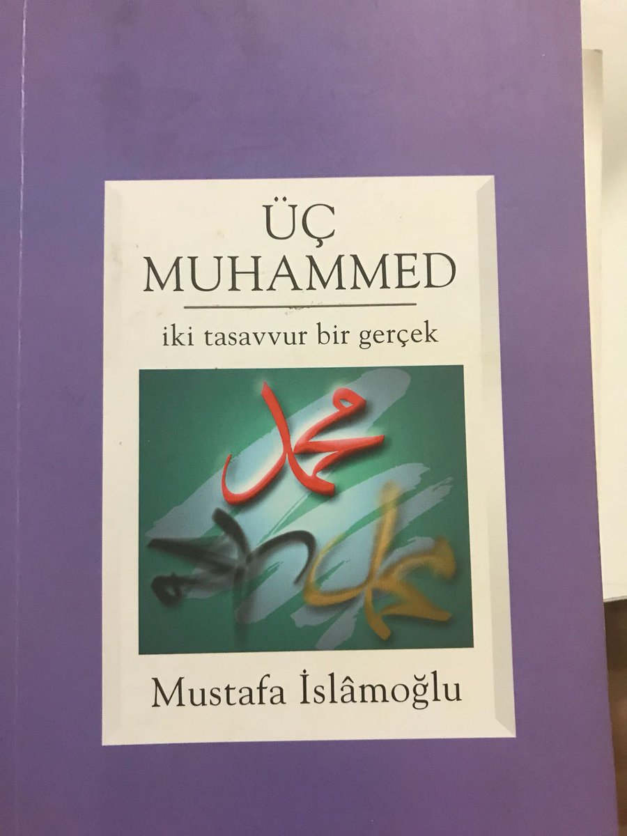 mustafaislamogl's tweet photo. “Üç Muhammed” ve “Kur’an Peygamberi Hz. Muhammed” isimli kitaplarımı okumadan, Peygamberimiz ile ilgili onlarca konuşmamı dinlemeden sünnet anlayışımı eleştirmek hangi ciddiyete sığar. https://t.co/P6iH9QB5Kw