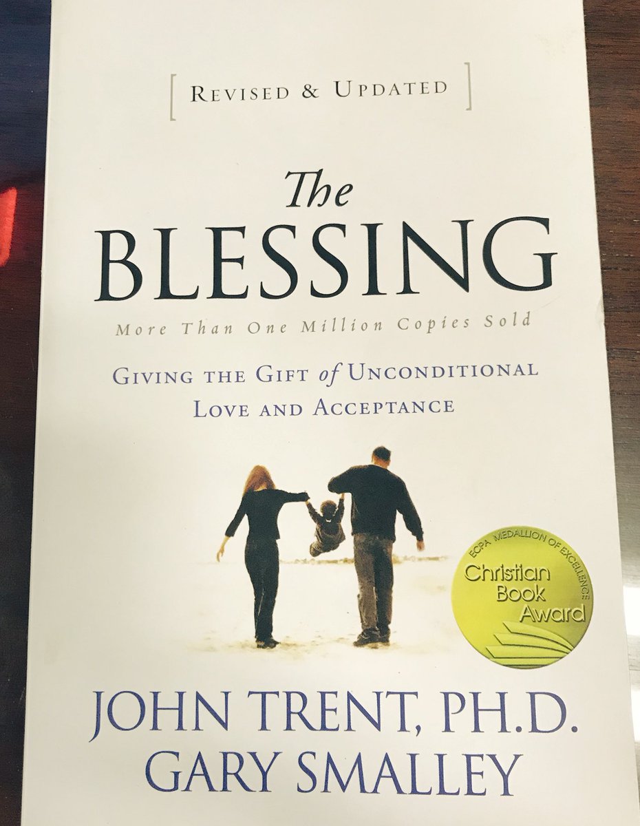 Just finished my third book of the year, The Blessing by <a href="/DrJohnTrent/">Dr. John Trent</a>. I look forward to sharing the blessing with my children &amp; those around me!