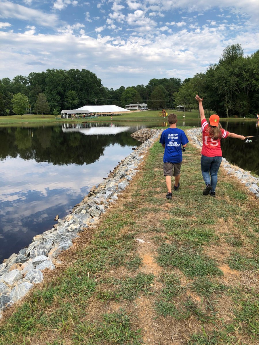 Clean water gives youth the chance to get offline and pick up a fishing line instead! 
#CleanWater #FishingForFun #SaveOurStreams #CreekFreaks #DropALine