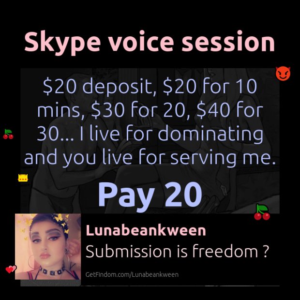 GetFindom's tweet photo. https://t.co/YKzpu7yDtD
@Lunabeankween - Submission is freedom ð«

#findom @FindomRTPromo @FindomFollowers @RT4FindomQueens @RTfindoms @rtfindom #obsessed #femdomme #bdsmporn #spoil #dicktax #cashcuck #moneyfag #petplay https://t.co/4IdHmhWQUf