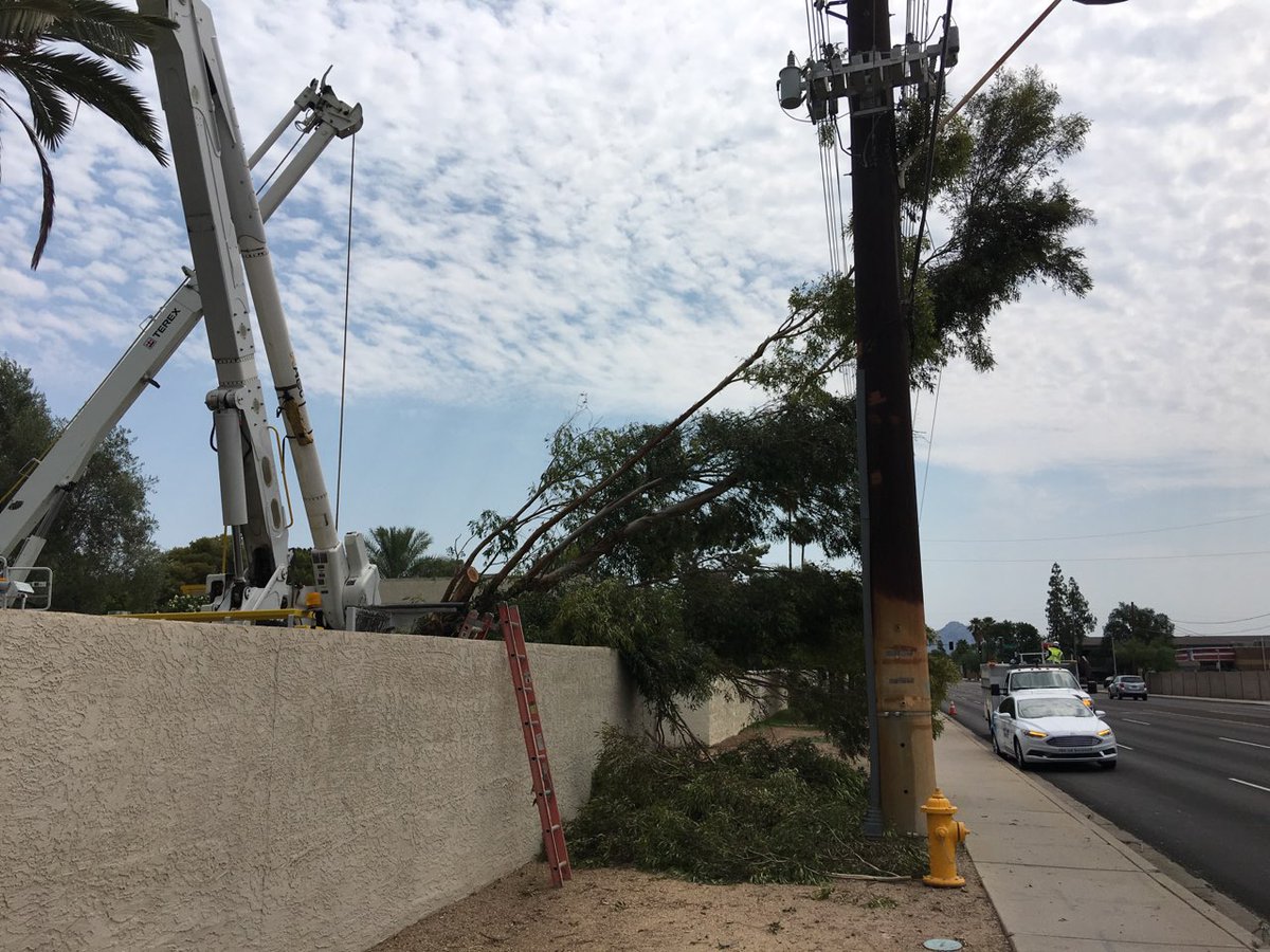 Our crews are still working diligently to restore power to our ...
