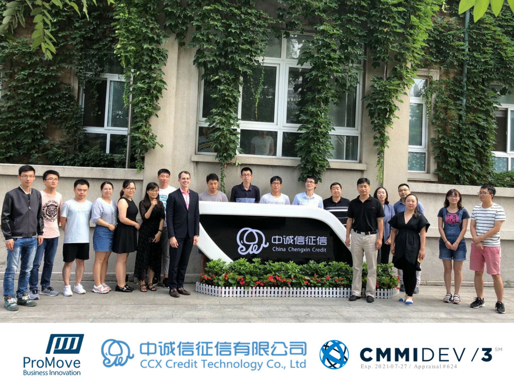 promovesolucoes's tweet photo. Committed to continuous improvement and closing the capability gap, ProMove appraised the second company in China.  Chengxin Technology was appraised at level 3 of the CMMI Institute’s Capability Maturity Model Integration. 
Congratulations! #Capability4Change @CMMI_Institute https://t.co/Nb5wzTIHdQ