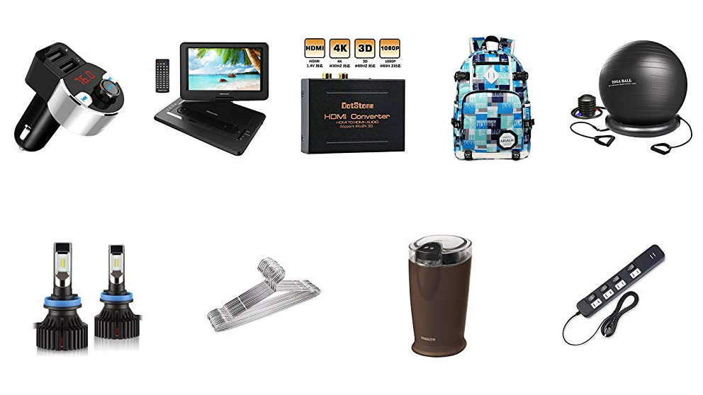 O Xrhsths タイムセール情報 Sto Twitter Sruik スリューク Fmトランスミッター Bluetooth 4 2 高音質 ハンズフリー通話 Microsdカード Usbメモリに対応 2 Usbポート 5v 2 1a 1a Iphone Android 12v 24v車対応 日本周波 など9品 の Amazonタイムセールが明日6 10