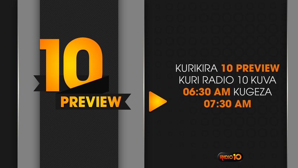 KarangwaJules's tweet photo. Your favorite morning sports news show #10preview @Radiotv10_rw Extends to 1 hour as requested by many of you.make sure you tune in everyday to get the best sports news uniquely presented by @nsengiyumvasid2 &amp; #Anther  #simplyRwandaful @jadocastar @imfuraluc10 @TityThierry https://t.co/iHyS9QftJl