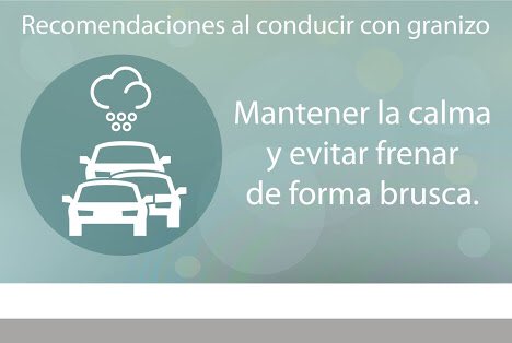 CEPCDurango's tweet image. #Precaución reportan caída de granizo en la zona norte y oriente de la ciudad de #Durango toma en cuenta las siguientes recomendaciones