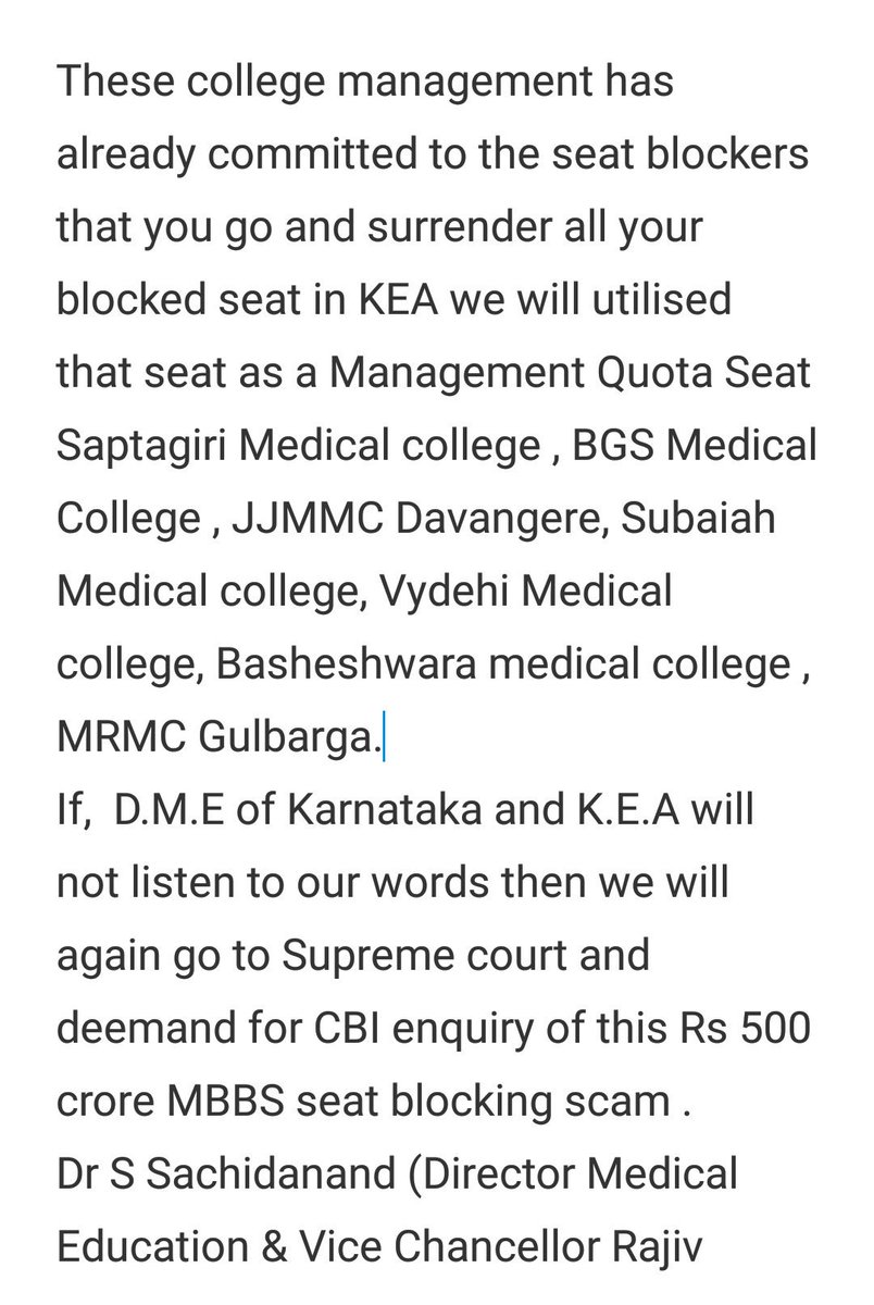 Corruption Free Medical Education tweet media