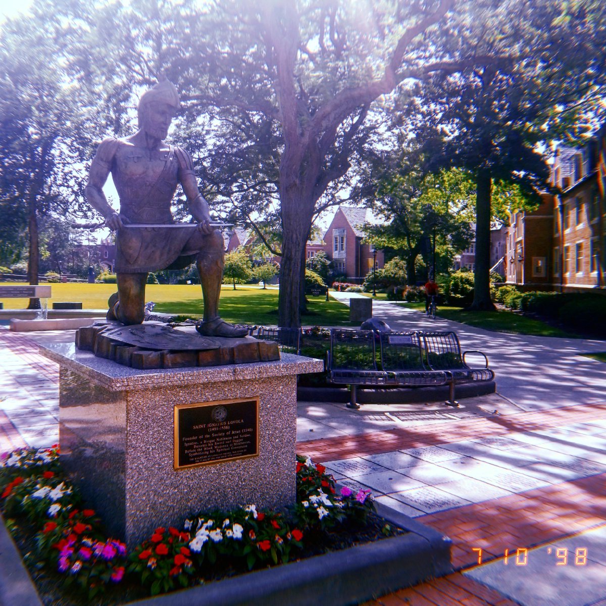 JCUDining's tweet photo. Happy Feast Day of St. Ignatius! https://t.co/pnXCmA3htg