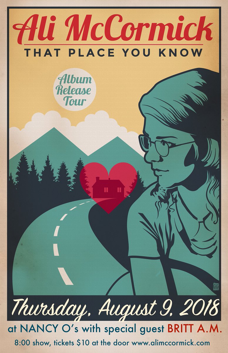 On Thursday August 9th, <a href="/mccormick_ali/">Ali McCormick</a> will be at <a href="/NancyOsPG/">Nancy O's restaurant</a> with Special Guest @thisisbrittam! The Cover is $10 and Show starts at 8:30 PM! Find Ali's music on Youtube, ITunes, and Bandcamp! Her website is alimmccormick.com #PG #albumrelease #folk #acoustic 🎸🎤