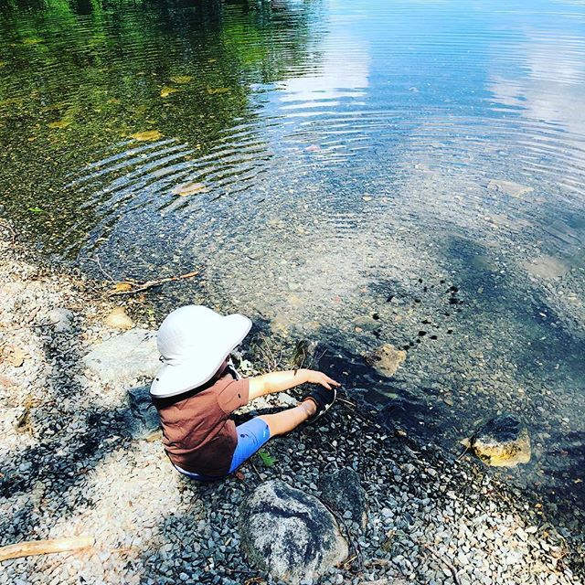 Frisky_Lemon's tweet photo. Just a boy throwing rocks on a summer adventure. What did you do today? https://t.co/M6OBv6ewM9 https://t.co/1aiHSj5WVD