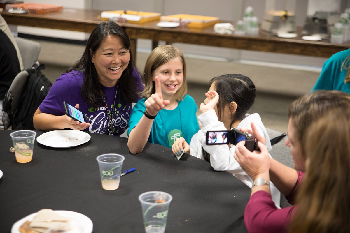 technovation's tweet image. #ThisTimeNextWeek: Our students will tour companies like @HP and @nvidia to explore groundbreaking new tech and feel included in their diverse workforce. 👊 #WorldPitch