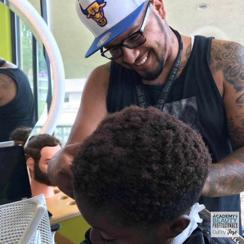 abpwisconsin's tweet photo. Captivating cut by Jose! What do you think?! #barbering #barberingprogram #barberingWI #cosmetologyschool #clippercut #hairart #hairdesign #barberlife #beautyschoolWI https://t.co/kAJ1dLRfbD