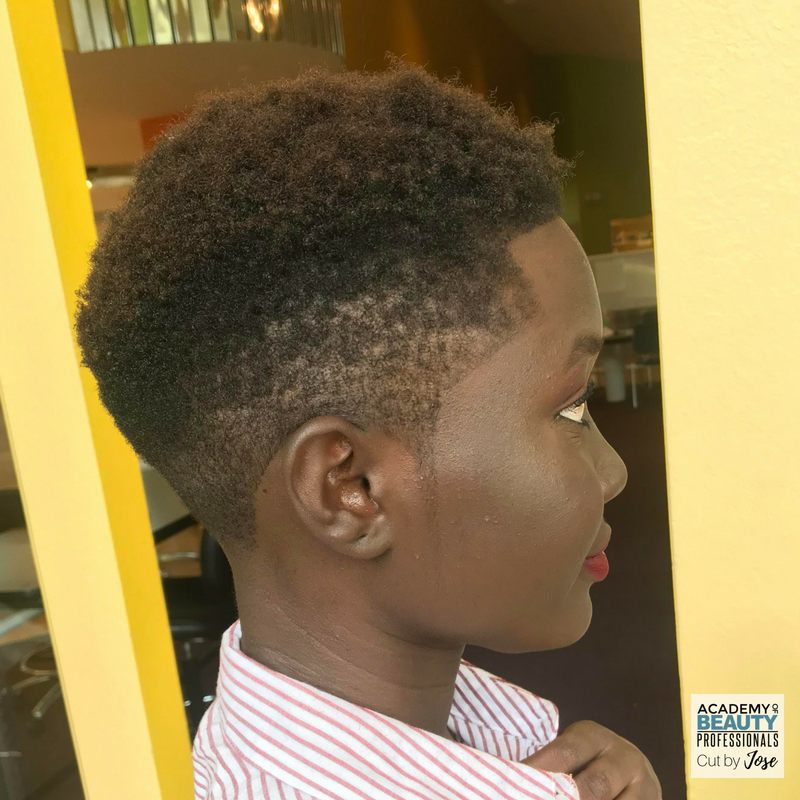 abpwisconsin's tweet photo. Captivating cut by Jose! What do you think?! #barbering #barberingprogram #barberingWI #cosmetologyschool #clippercut #hairart #hairdesign #barberlife #beautyschoolWI https://t.co/kAJ1dLRfbD