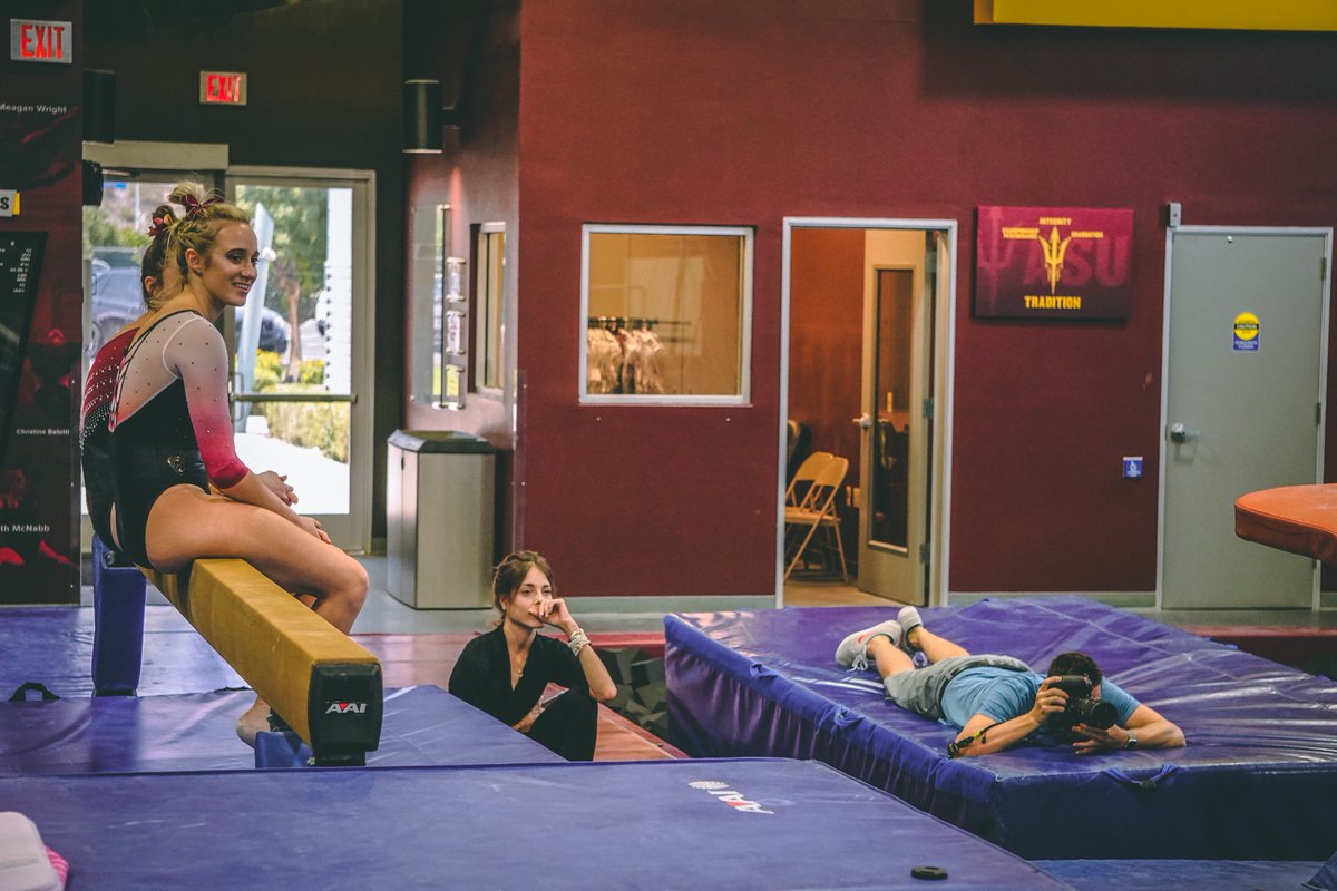 SunDevilGym's tweet photo. Marketing Shoot βοΈ
#SunDevilPower https://t.co/p6uEG8lUs9