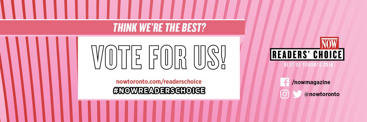 Tom&Sawyer Pet Meals (@tomandsawyer) on Twitter photo We have been nominated...Best Online Retailer, for NOW Magazines, 2018 Readers' Choice Awards! ONLY 3 MORE DAYS TO VOTE!! All you need to provide is your email, first and last name and hit submit. Thank you SO much loyal companions ππΎ <a href="/nowtoronto/">Now Toronto</a> We have been nominated...Best Online Retailer, for NOW Magazines, 2018 Readers' Choice Awards! ONLY 3 MORE DAYS TO VOTE!! All you need to provide is your email, first and last name and hit submit. Thank you SO much loyal companions ππΎ <a href="/nowtoronto/">Now Toronto</a>