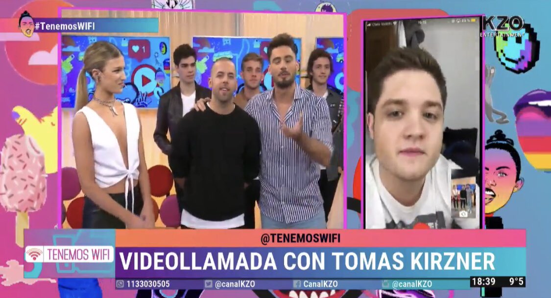tenemoswifi's tweet photo. ¡Estamos en comunicación con @tomaskirzner directo desde su camarín! 😏 #ahora conectate a @canalkzo #TenemosWifi

https://t.co/1RPcformDP https://t.co/rSL3mqfx1O