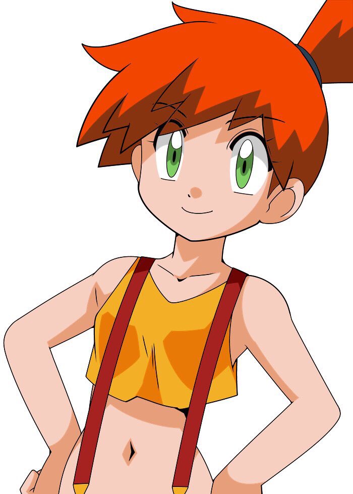 AzureTomboy's tweet image. “Don’t underestimate me, unless you wanna end up as Gyarados-chow!”

New Misty, not new to RP. Important: Not Anime-Misty! She will not know Ash, and only knows Brock as a felliw Gym Leader.

Looking fir fights, plots, and romance. Those only looking for lewd will be blocked!