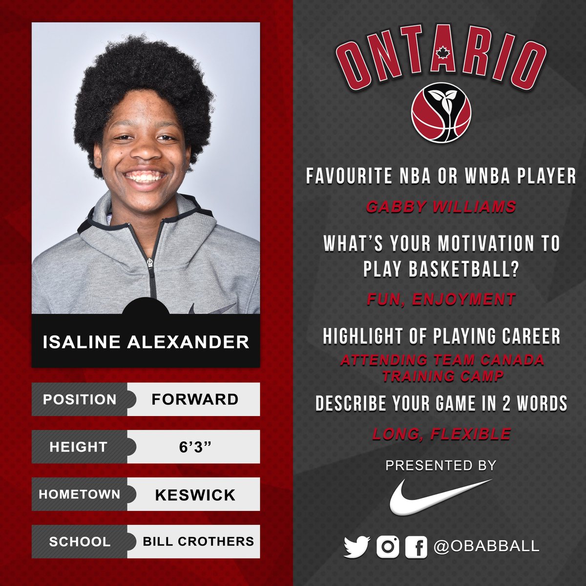 OBABBall's tweet photo. Decorated 🏀 resumes.

#TeamO is in good hands. 

#GetToKnowTeamO #OntariosVeryOwn https://t.co/motiuLZH8U