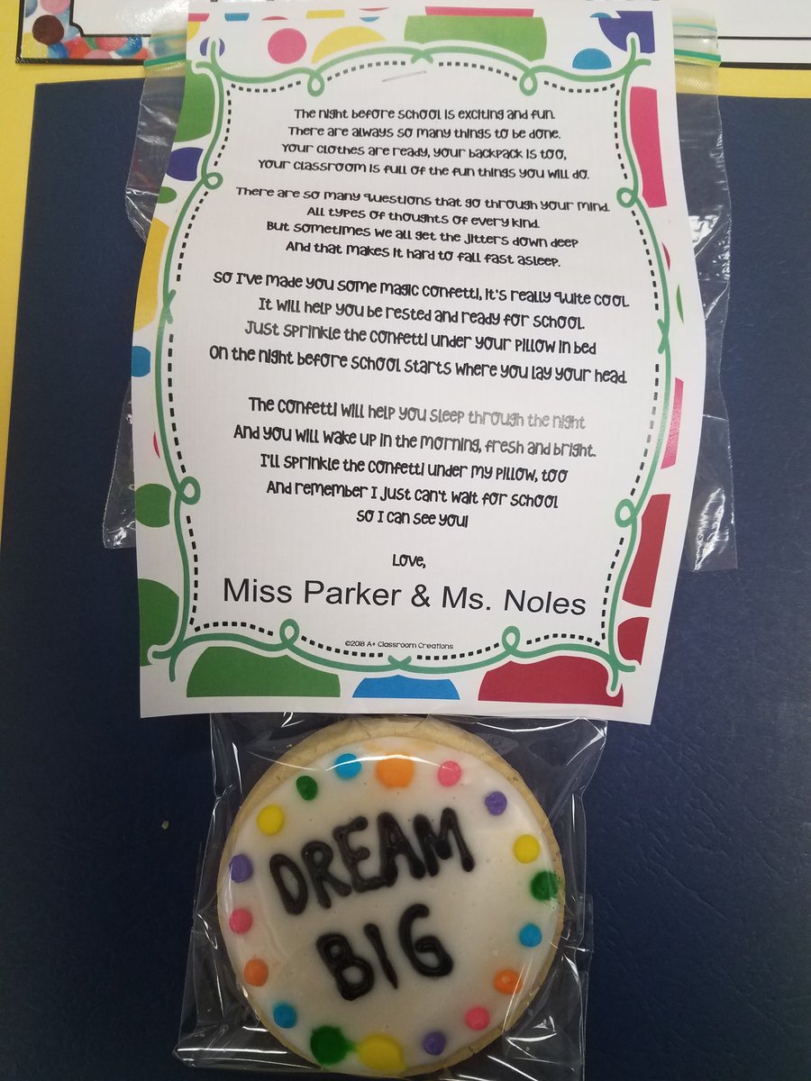 So excited to start a new year. @mradamwelcome Thanks for inspiring me to dream BIG and remember that #kidsdeserveit. Here's to a great year. #dreambig #sparklemore #shinebright @GardenLakesElem @FloydCoSchools