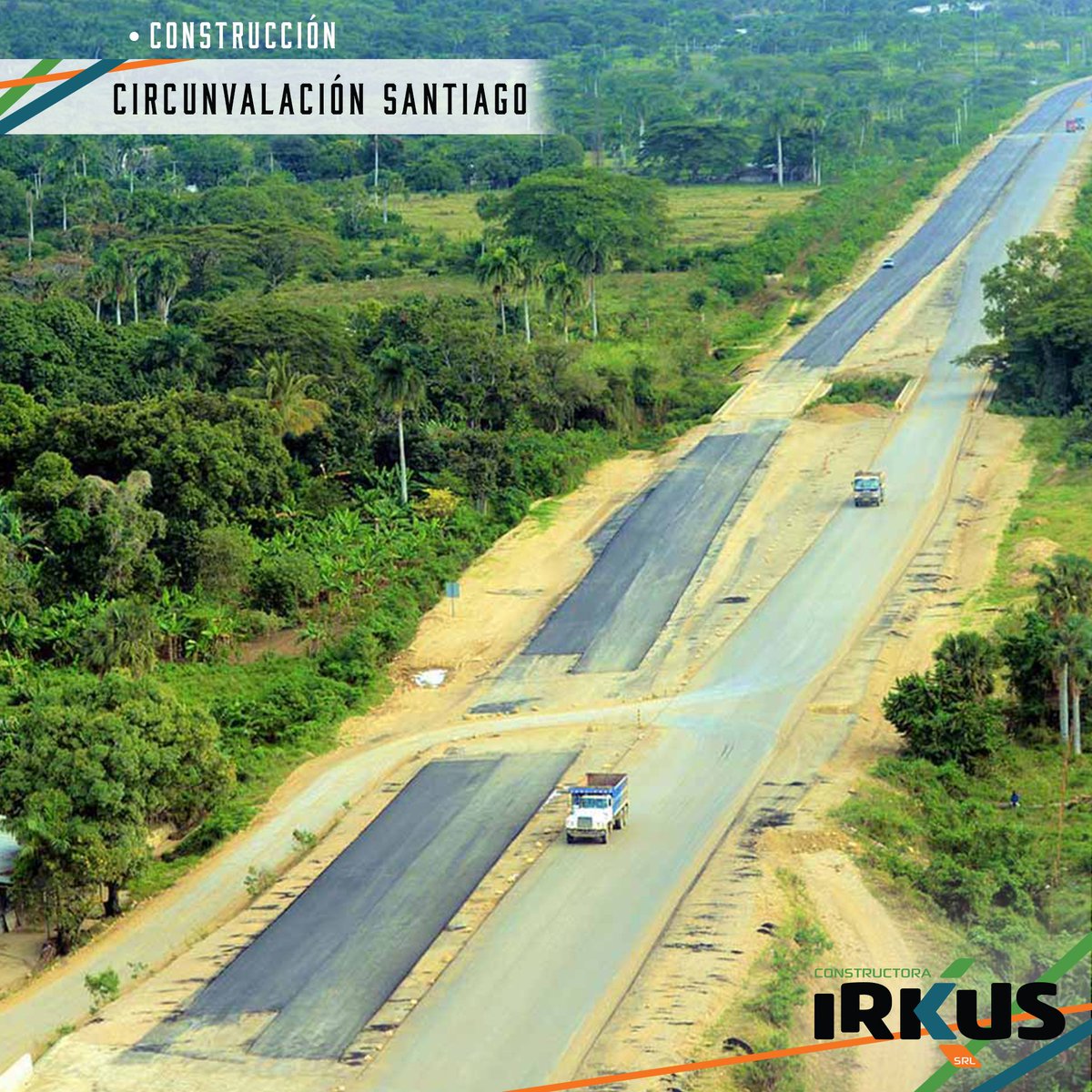 IrkusRD's tweet photo. #ProyectoIRKUS Como constructora afianzamos nuestro compromiso con el país al recordar los proyectos concluidos como la Circunvalación de Santiago, una de las obras viales más importantes para Santiago y la región del Cibao, según consultas de opinión empresarial. https://t.co/acThdHG6RK
