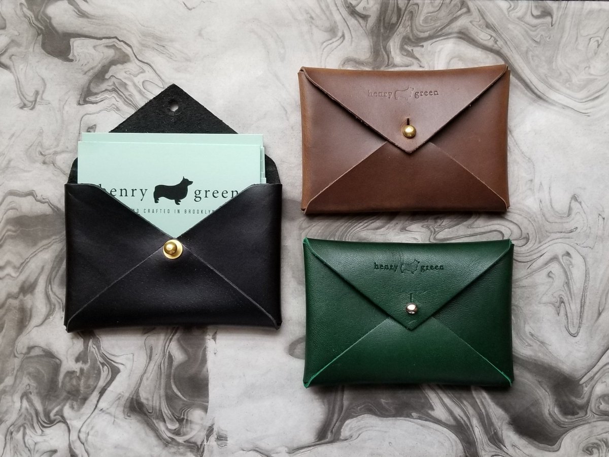 HGreenLeather's tweet photo. Check out this new addition to our #etsy shop, available in 10 diverse colors: Business Card Holder-Leather Envelope Wallet-Leather Credit Card Case-Bridesmaid Gift-Groomsmen Gift-Compact Leather Wallet https://t.co/Z4MppbvI6N #accessories #henrygreenleather https://t.co/hrJYzSGXoH